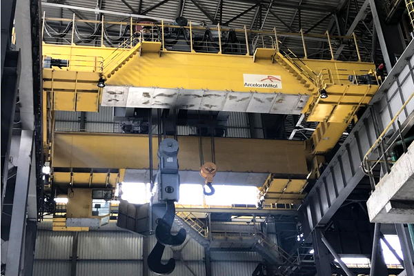 Weihua finished the installation of 14 sets overhead cranes for ArcelorMittal Steel Group in Ukraine