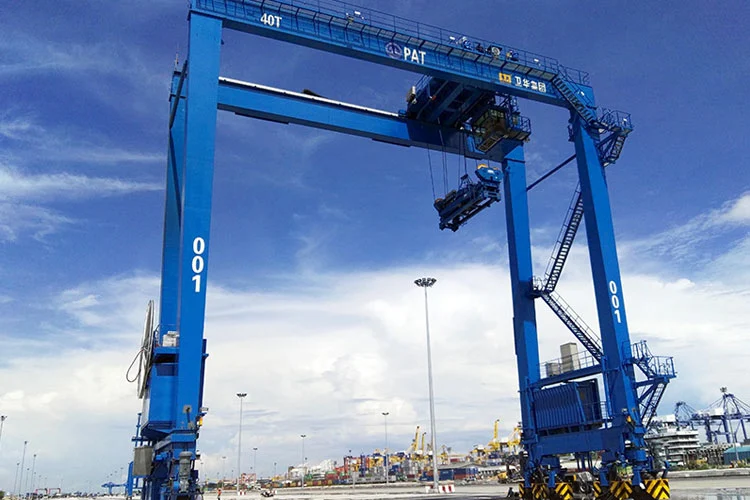 Rubber Tyred Container Gantry Crane