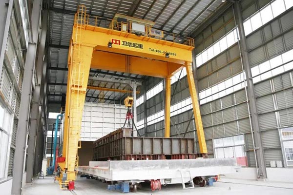 Heavy! The production process of Weihua metallurgical crane trolleys over 500t has been comprehensiv