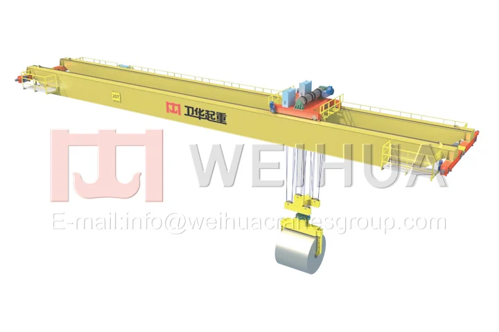 Automated Intelligent steel coil handling cranes